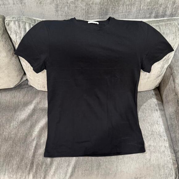 Versace Collection Men’s Black Graphic Print T-Shirt (Large) - Picture 4 of 6